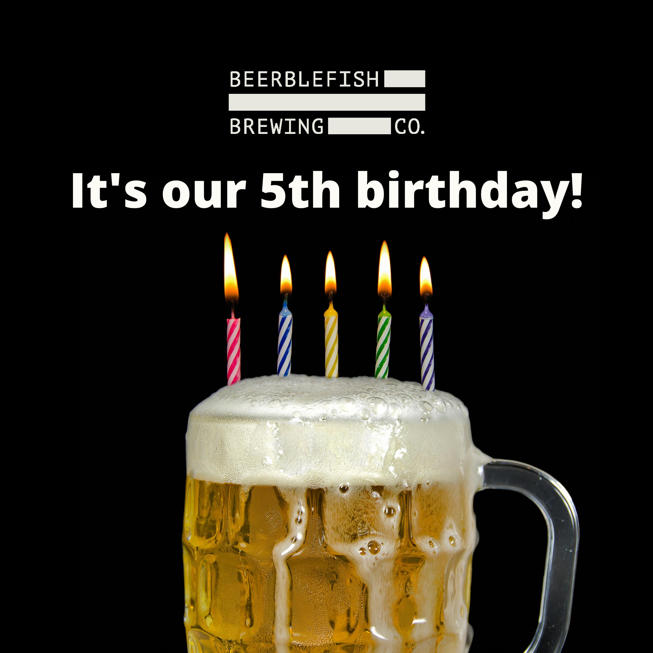 It’s Our Fifth Birthday!