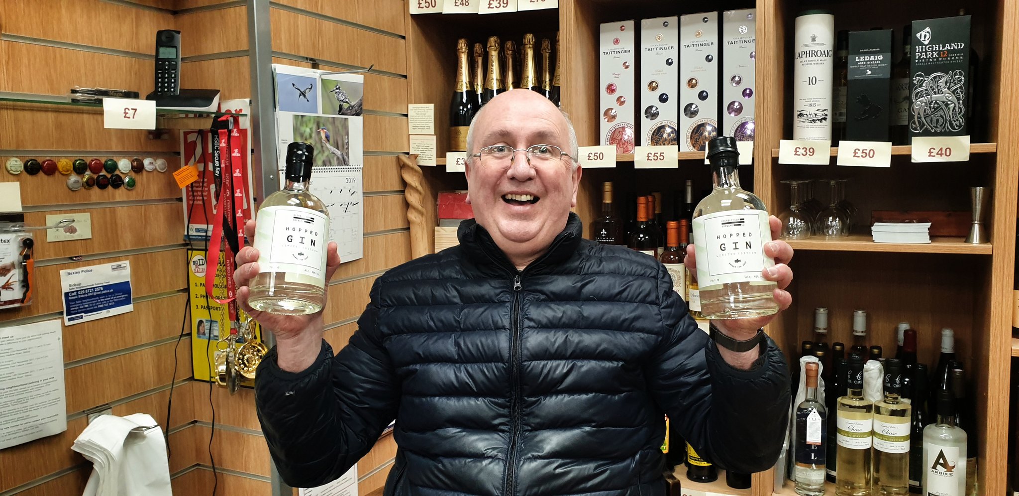 Bob Cuthbert from Lamorbey Wine, Sidcup